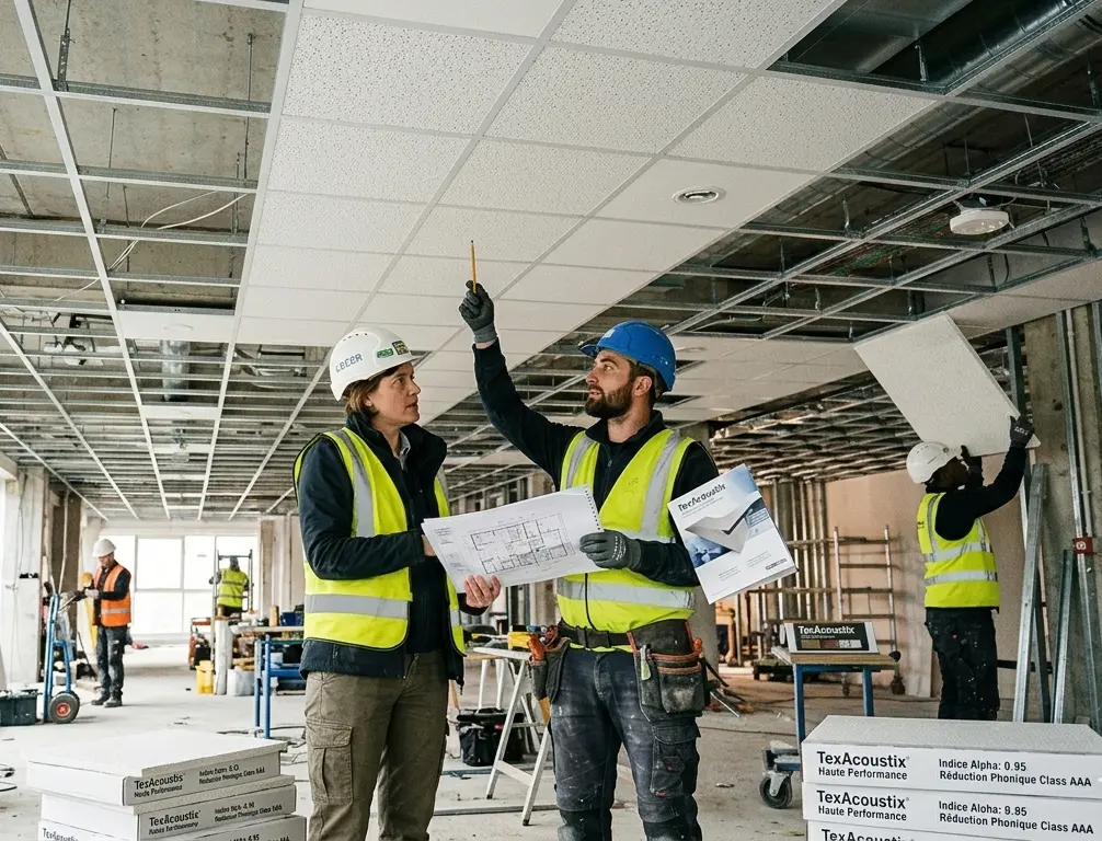 Faux Plafond Acoustique